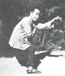 Baguazhang (Bagua Zhang) posture by Grandmaster Liu Feng-Tsai