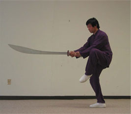 Cheng School Gao Style Bagua (Ba Gua, Pakua, Ba Kua) broadsword