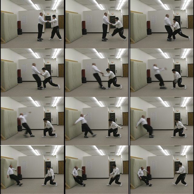 Pre-Heaven Power horizontal fajin (fajing) sequence