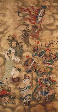 A picture of Taoist immortals