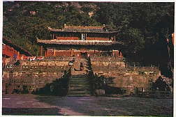 A temple in Mt. Wudang