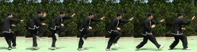 Xingyiquan empty-hand combined form movement